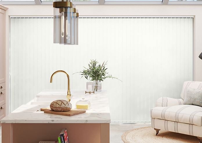 Crackle, White - Vertical Blind - Image 6